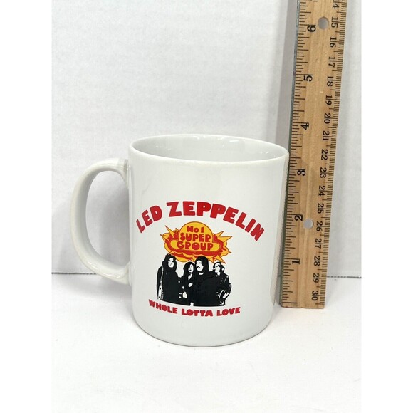 Led Zeppelin - Whole Lotta Love 12oz. Coffee Mug No. 1 Super Group - Picture 5 of 6